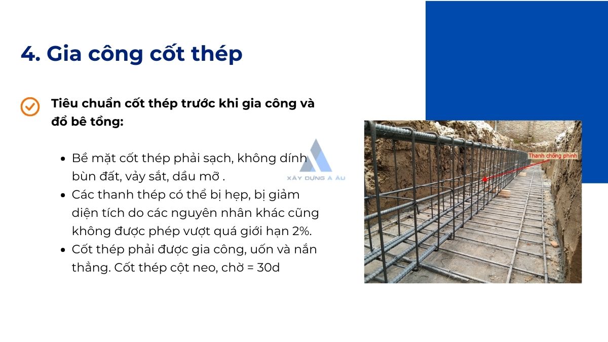 Gia công cốt thép 