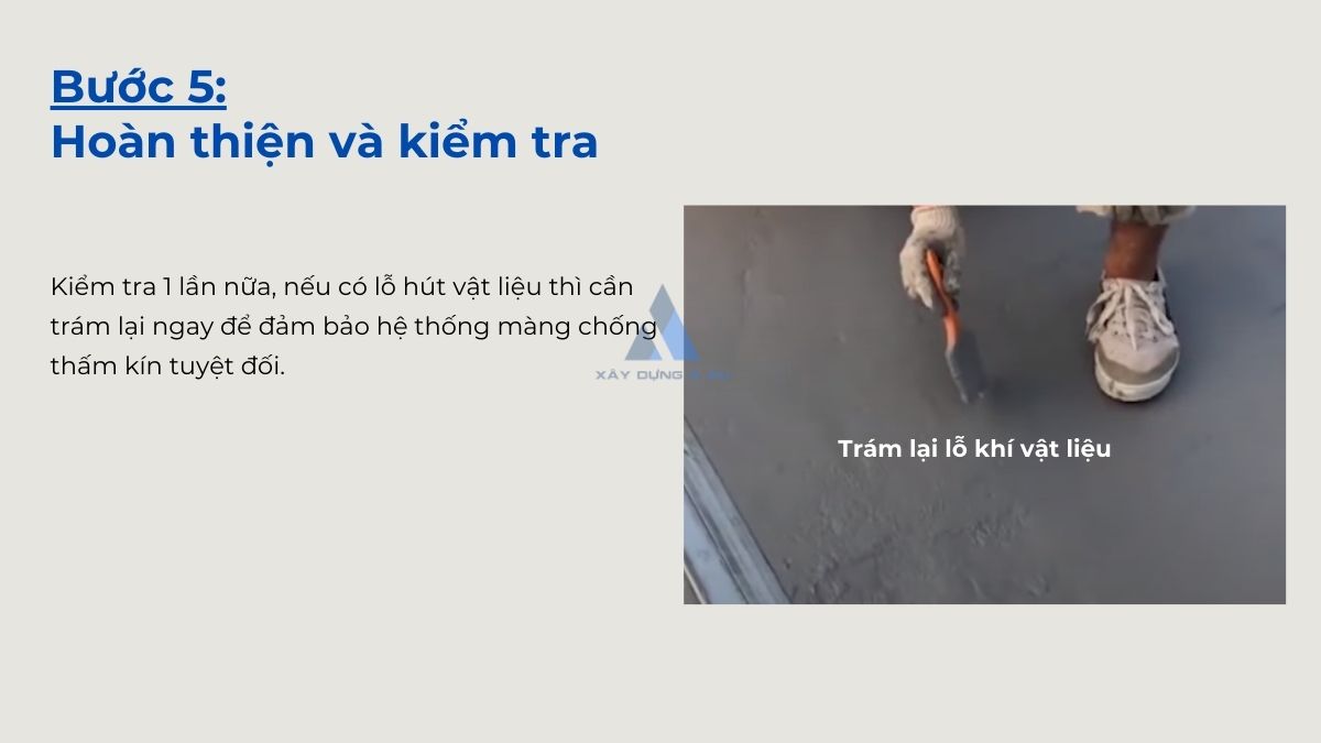 Chống thấm sân thượng 5