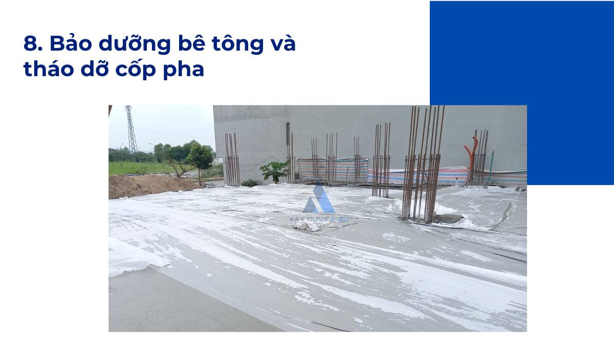 bảo dưỡng bê tông sàn xốp 